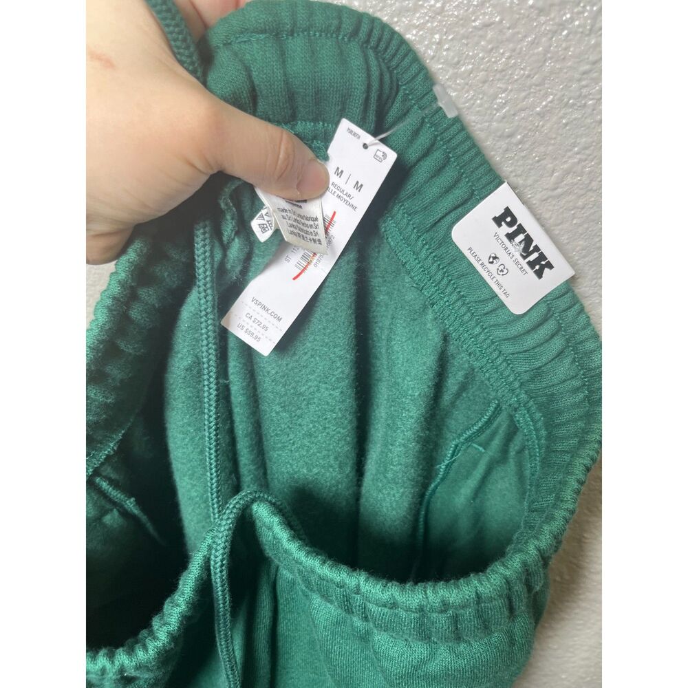 VS PINK Campus Fleece Off-The-Shoulder Sweatshirt and sweatpants set Size M&L - Picture 6 of 6